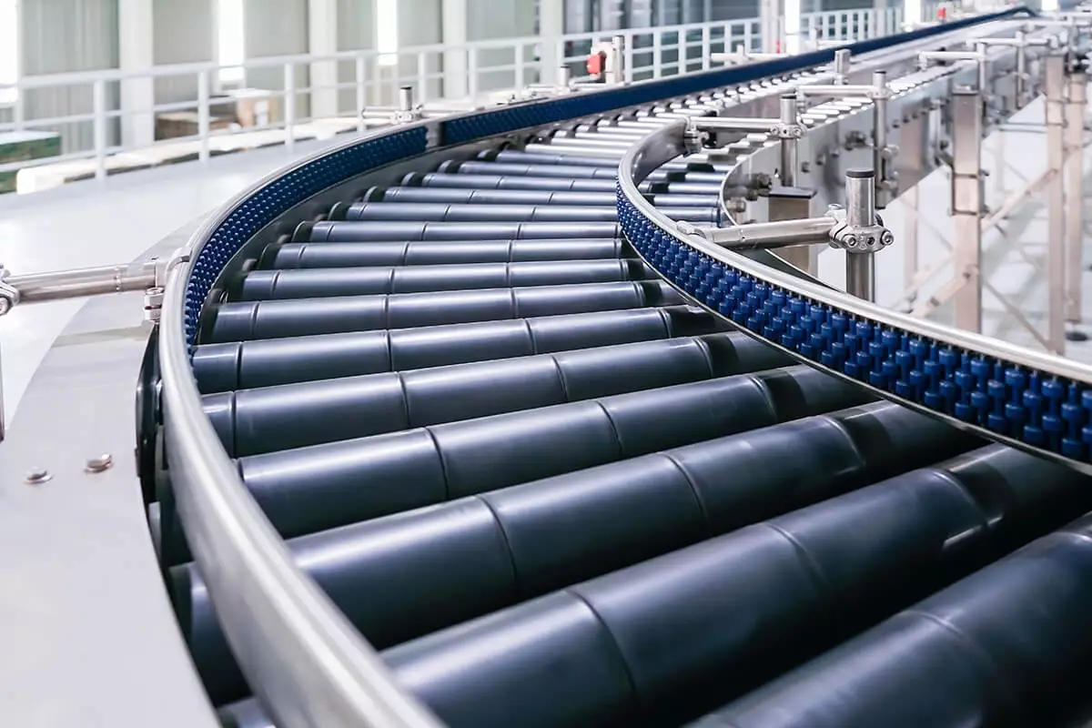 Roller conveyors Roller conveyors for packaging lines