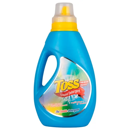 Fabric detergent in an HDPE bottle