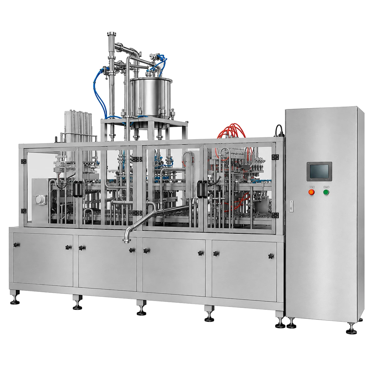Linear cup filling machine LCF